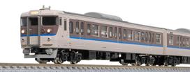 Greenmax N Gauge JR 115 Series 1000 Series 30N Refurbished Updated Selectable Car Basic Model 32015 Train, Color, Number, 3-Car Set, Motorized, Train,