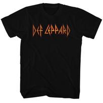 Def Leppard Logo Black Adult T-Shirt S
