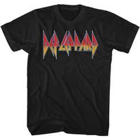 Def Leppard Classic Logo Black Adult T-Shirt S
