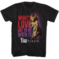 Tina Turner What's Love Got To Do With It Black T-Shirt S