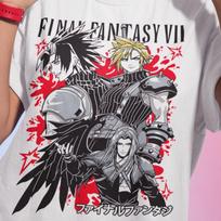 Final Fantasy 7 G-Bike Portraits Tee, FF VII Unisex Shirt, Video Game Merch, Gamer Gift, Cotton Top, Graphic Tshirt XL