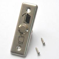 Stainless Steel Exit Switch Wide Slim Plate Push Release Button Panel Door Entry