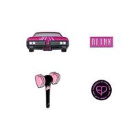[BPPOPUP] BLACKPINK PIN BADGE