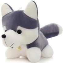 New Doll Husky Doll Cute Sitting Puppy Dog Plush Toy Doll Children Boy Girl Cartoon Doll 35cm (0.38kg)