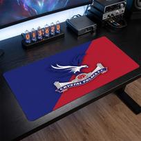 Crystal Palace Football Print Large Mouse Pad, Anti-Slip Extended Gaming Desk Mat for Office Home 30cmx60cm（11.8x23.6inch）