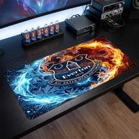 Everton Football Print Large Mouse Pad, Anti-Slip Extended Gaming Desk Mat for Office Home 30cmx60cm（11.8x23.6inch）