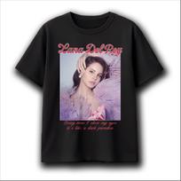 Lana Del Rey Dark Paradise Lyrics Graphic Tshirt Unisex Unisex Streetwear Cotton Pop Music Retro Style Fan Merch Tee Tops L