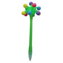Decompression Fidget Pen Novelty Pen Ballpoint Pen Multi Colored Toy Pen  Stationery žalia