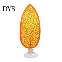 Suction Cup Betta Bed Hammock Leaf, Fish Resting Breeding Bed, Leaf Tank Spawning Spot, Aquarium Decoration for geltona