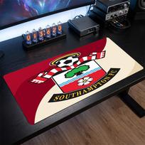 Southampton Football Print Large Mouse Pad, Anti-Slip Extended Gaming Desk Mat for Office Home 30cmx60cm（11.8x23.6inch）