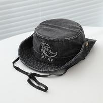 Kids Caps Spring/Autumn Cartoon Cowboy Hats Korean Style New Color-Block Dinosaur Cross-Border Children's Hats