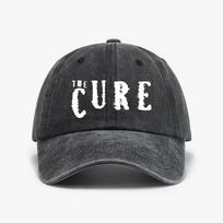 The Cure kepurė, skalauta, sendinto džinsinio audinio kepurės, unisex, vasarinės moteriškos beisbolo kepurės, madingos, laisvalaikio, reguliuojamos, snapback kepurės Adjustable