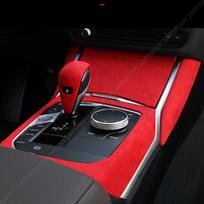 Alcantara Interior Trim for BMW G20 G28 G29 325i 330i 3 4 Serie Gear Shift Cover SL051