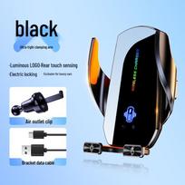 Q29Y Wireless Car Charger & Phone Holder with Foldable Screen and Infrared Auto-Clamping, Lens-Free Design