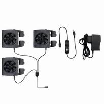 Wall Mounted Fish Tank Cooling Fan Mute Operation Adjustable Wind Speed Aquarium External Fan Energy Efficient