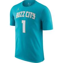 Jordan Nba Charlotte Hornets Lamelo Ball N&N Icon T shirt FN1203-453 2XL