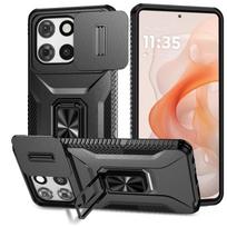 Camera Lens Cover Ring Car Mount Kickstand Hybrid Hard PC Soft TPU Shockproof Protective Case for Moto G Pure/Moto G Stylus/Moto G Power/Moto G Play Moto G 5G 2025 juoda