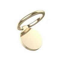 Kūrybiškas metalinis telefono žiedo laikiklis - Apsauga nuo kritimo, daugiafunkcinis 33mm Tilted Flat Circle