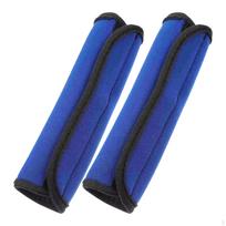 2 Dumbbell Cushion Covers, Accessories, Neoprene Luggage Handle for Exercise mėlyna