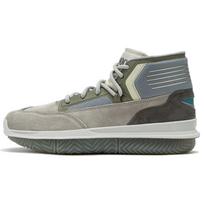 New Balance NB 9000 Pigskin Synthetic Leather Fabric Casual Mid-Top Retro Basketball Shoes Unisex sneaker Gray BB9000K1 37.5