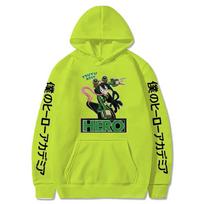 Mano Herojų Akademija Tsuyu Asui Boku No Hero Academia Anime Gobtuvai Moterims Ruduo Žiema Vilna Gatvės apranga S