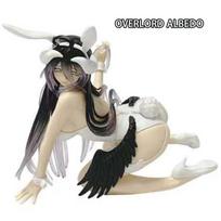 12cm New Hentai Figure OVERLORD Anime Figure Bunny Girl Albedo Noodle Stopper Figurine Action Figure Collection Model Toys
