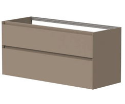 Spintelė po dvigubu praustuvu Kame LOFT, BUD/12-3DR/D15-LFT, 120 cm, Kakavinė