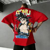 Unisex Oversized Dragon Ball Goku Anime Graphic T Shirt Men Women Short Sleeve Tee Summer 2026 New Y2k Streetwear Casual Tops S