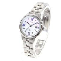 ORIENT iO Women's Solar Powered Watch Model RN-WG0007A White Mother-of-Pearl Dial, Sapphire Crystal, Made in Japan white