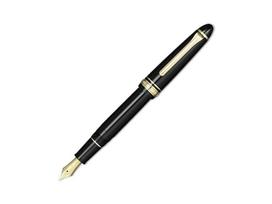 Sailor Fountain Pen Profit Standard Black Medium Nib 11-1219-420