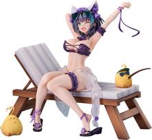 Azur Lane Cheshire Dating Scale Plastic Painted Complete Figure Summer! 1/7 violetinė