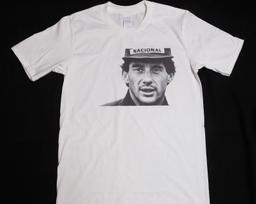 Ayrton Senna White T-Shirt sizes available S-3XL XL