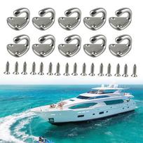 Abrasion Resistant Stainless Steel Hooks Tarpaulin Hooks