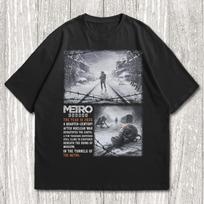 Metro Exodus Shirt, Shouter Video Game T-Shirt, Horror Video Game Merch 4XL