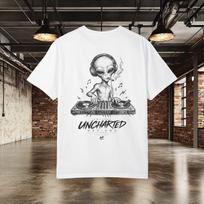 Alien DJ T shirt, EDM Rave Shirt, Electronic Music Tee, Techno Festival Graphic Shirt, DJ Lover Gift, House Music Festival Outfit S