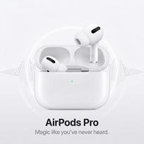 Apple AirPods Pro Tikri belaidžiai ausinukai Erdvinis garsas USB-C įkrovimas Laisvų rankų skambučiai Ausinukai Visiems išmaniesiems telefonams balta