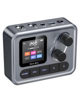 New Bee Guitar Effects Guitar Amp MIDI Audio Interface Suitable for Home and Live Gray SK17 Pedal, Processor, Modeling, Multi-Effects, Simulator,