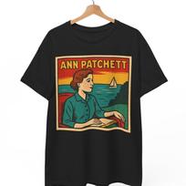 Ann Patchett Retro Comic T-Shirt: Literary Pop Art Graphic Tee 2XL