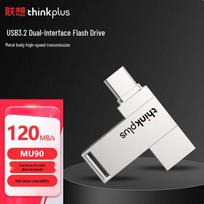 Lenovo ThinkPlus MU90 Dual-Interface Metal USB Flash Drive