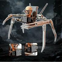 NEW 3D Printed Skibid-i Toilet Warrior Surveillance Warrior Titan TV Man Articulated Action Figure Desktop Decorations Xmas Gift bedugnė