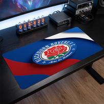 Blackburn Rovers Football Print Large Mouse Pad, Anti-Slip Extended Gaming Desk Mat for Office Home 30cmx60cm（11.8x23.6inch）