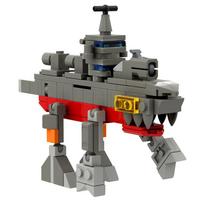 New Subnautic-a Sea Monsters Building Blocks Leviathan Sea Eater Bloop Gran Maja Idea DIY Bricks Construction Toys for Xmas Gift žalia