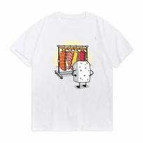 Sushi Wardrobe Print Graphic T Shirt Fashion Harajuku Unisex Funny Loose ShortSleeve Tops Tshirt Summer Breathable ONeck Tshirt S