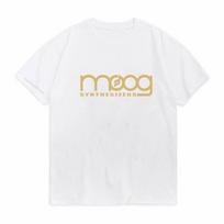 Moog Synthesizer Print Tshirt Unisex Unisex Cotton Hip Hop Streetwear Tshirt Crewneck Short Sleeve Tops Tees S