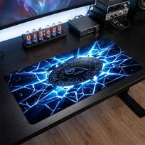 Sheffield Wednesday Football Print Large Mouse Pad, Anti-Slip Extended Gaming Desk Mat for Office Home 30cmx60cm（11.8x23.6inch）