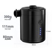 Portable Wireless Electric Air Pump for Swimming Rings, Handheld Inflator with Suction and Blowing Functions. juoda