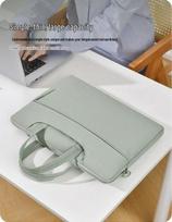 Lightweight 16-inch Multi-layer Laptop Briefcase for Apple & Huawei 13.3/14-inch pilka