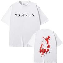 Bloodborne Horror Hunter Graphic T-shirt Men Women Printed Tee Summer Casual Fashion Clothing Tops High Quality Vintage Streetwear 4XL