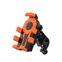 Universal Anti-Shock Motorcycle Phone Mount Vibration Dampening Handlebar Holder for Bicycle GPS Navigation Grip Adjustable