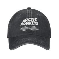 Summer A-Arctic Monkeys Baseball Cap Sun Music Breathable Washed Trucker Hat Couple Women Fashion Hunting Camping Baseball Caps One Size